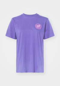 Santa Cruz CHECK OUTLINE RINGED DOT  - Print T-shirt - future dusk