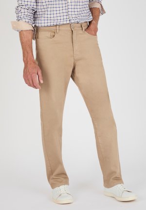 Jeans a sigaretta - beige