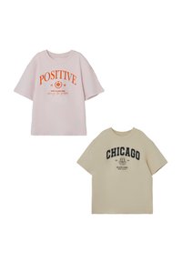 Unausgewählt, grau pink