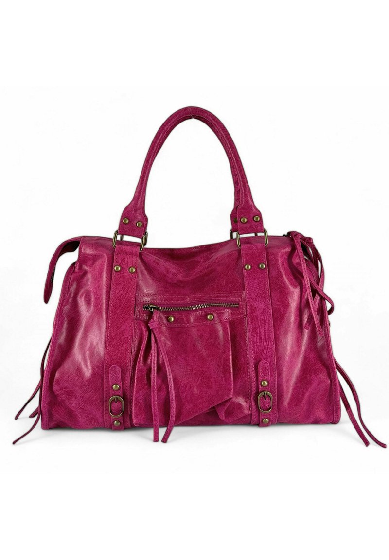 OH MY BAG EN ITALIEN EFFET BROSSÉ SANDSTORM - Cabas - rose fuchsia