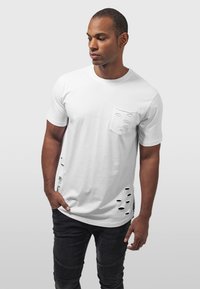 Urban Classics Apdrukāts T-krekls - white