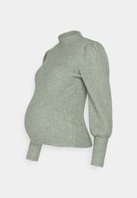 OLMKATIA HIGHNECK - Trui - green