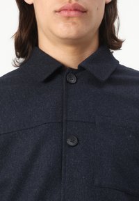 Lindbergh CROPPED LENGTH OVERSHIRT JACKET - Summer jacket - blue
