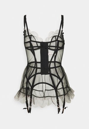 LORNA BASQUE - Korsett - black/pink