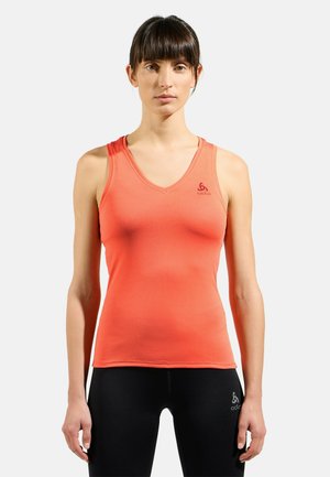 V-NECK SINGLET ACTIVE - Undershirt - living coral