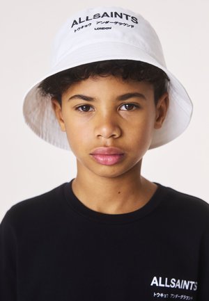 smALLSAINTS, LOGO BUCKET - Müts - white underground