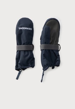 Didriksons, BIGGLES ZIP MITTEN UNISEX - Ръкавици без пръсти - navy