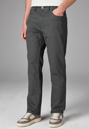 STRETCH - Jeans Straight Leg - charcoal