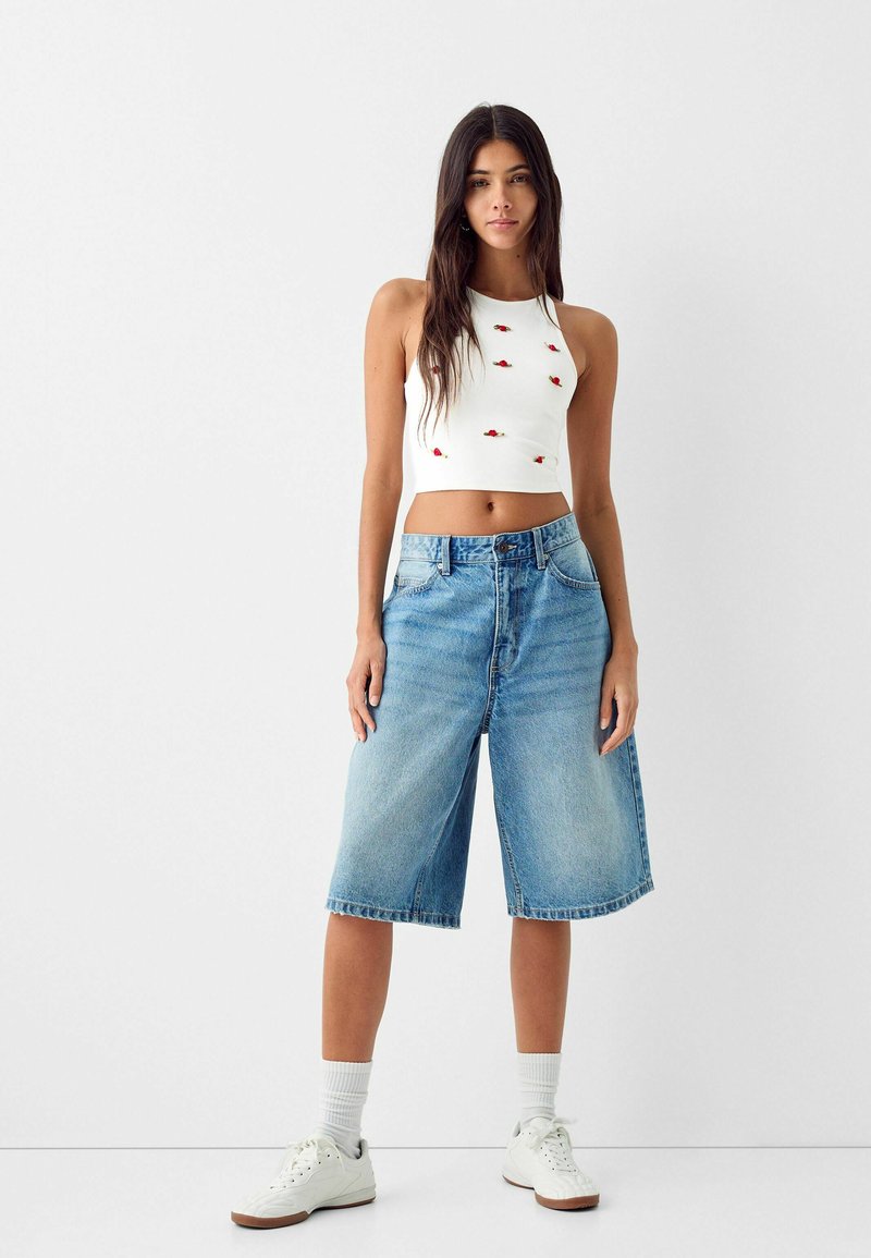 Bershka Top beige Bershka Top beige