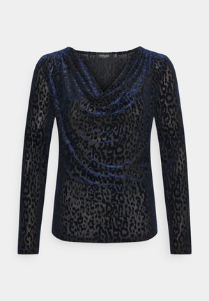 Long sleeved top - dark blue
