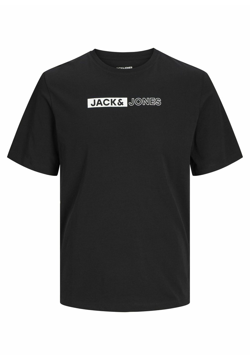 jack & jones T-shirt print zwart