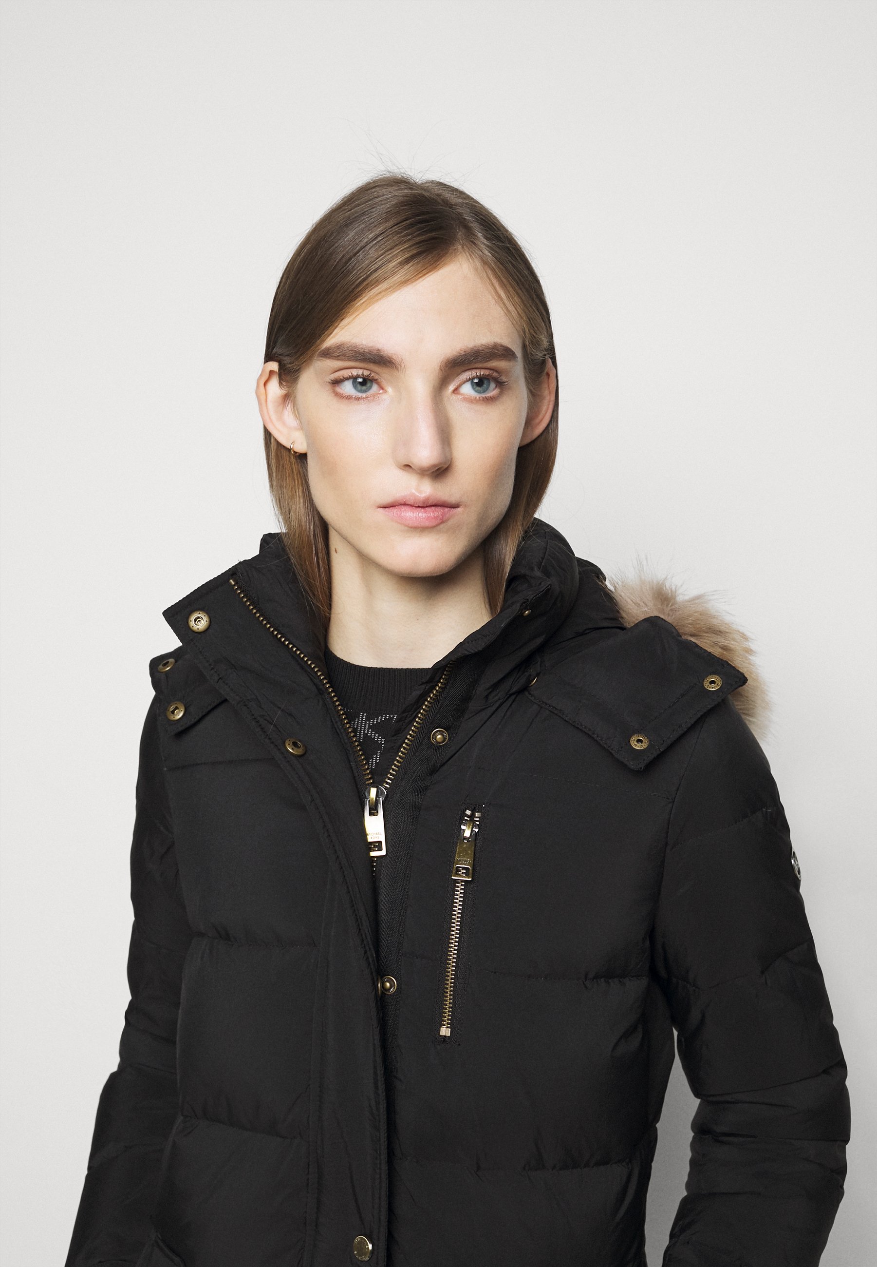 michael kors long heavy down puffer