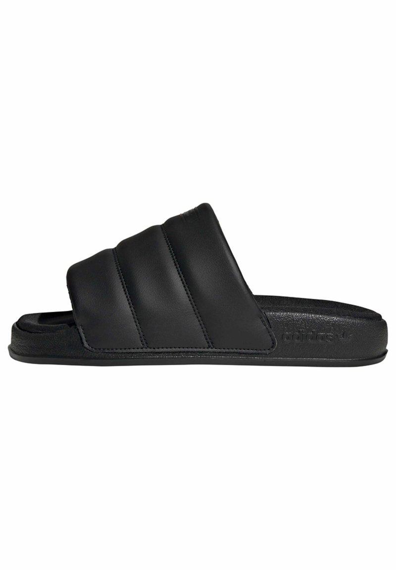 adidas Originals ADILETTE ESSENTIALS - Mules - core black core black ...