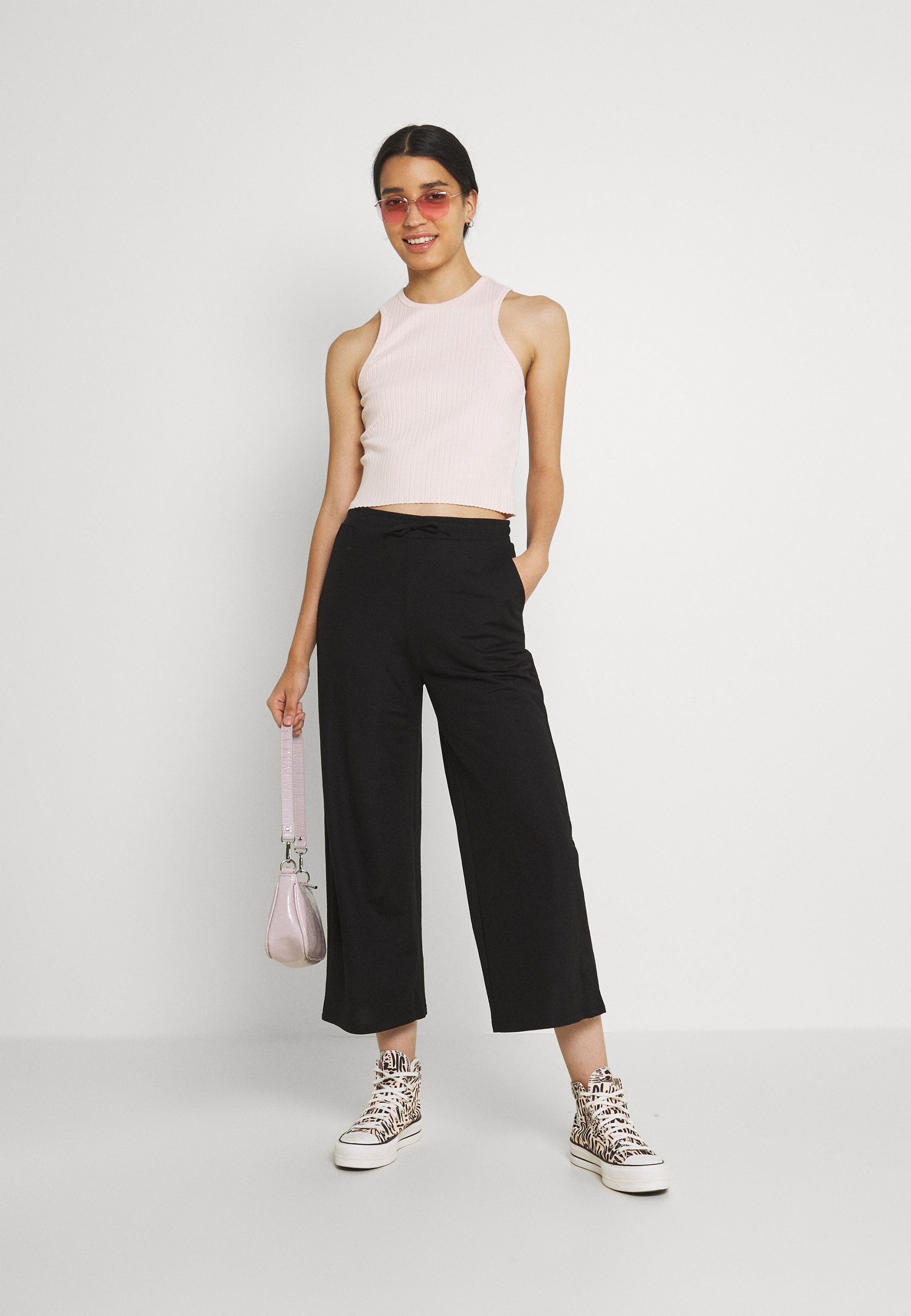 Even\u0026Odd Pantaloni - black/nero - Zalando.it