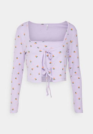 ONLY Petite ONLFENJA SET - Top - purple rose small flower