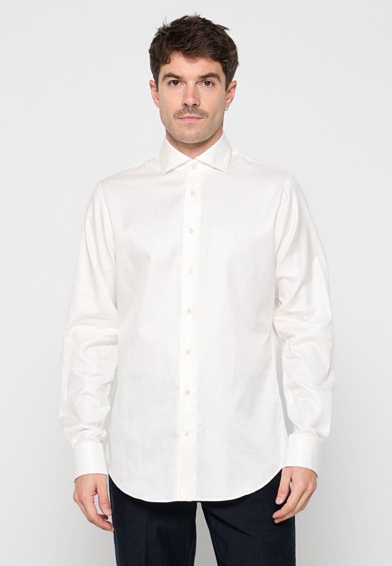 PROFUOMO Zakelijk overhemd crème