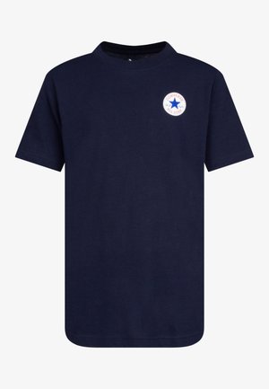 Converse PRINTED TEE - Navadna majica - obsidian