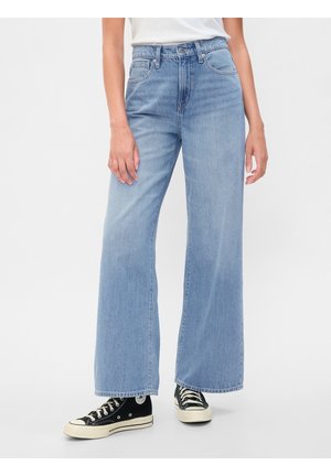 Wide Leg - blue denim