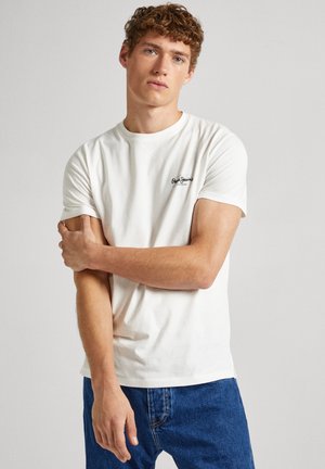 CHASE - Camiseta básica - chalk white