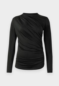 VIZURNA FUNNEL NECK - Longsleeve - black beauty