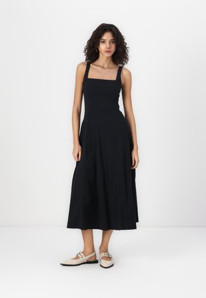 Abercrombie & Fitch The A&F Mila Midi Dress - Nappali ruha - black beauty