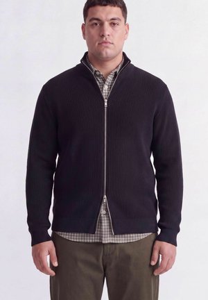 Jack & Jones JJEPERFECT KNIT FULL ZIP CARDIGAN SN PLS - Ζακέτα - black