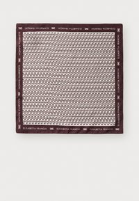 WOMENS FOULARD - Foulard - merlot/milk