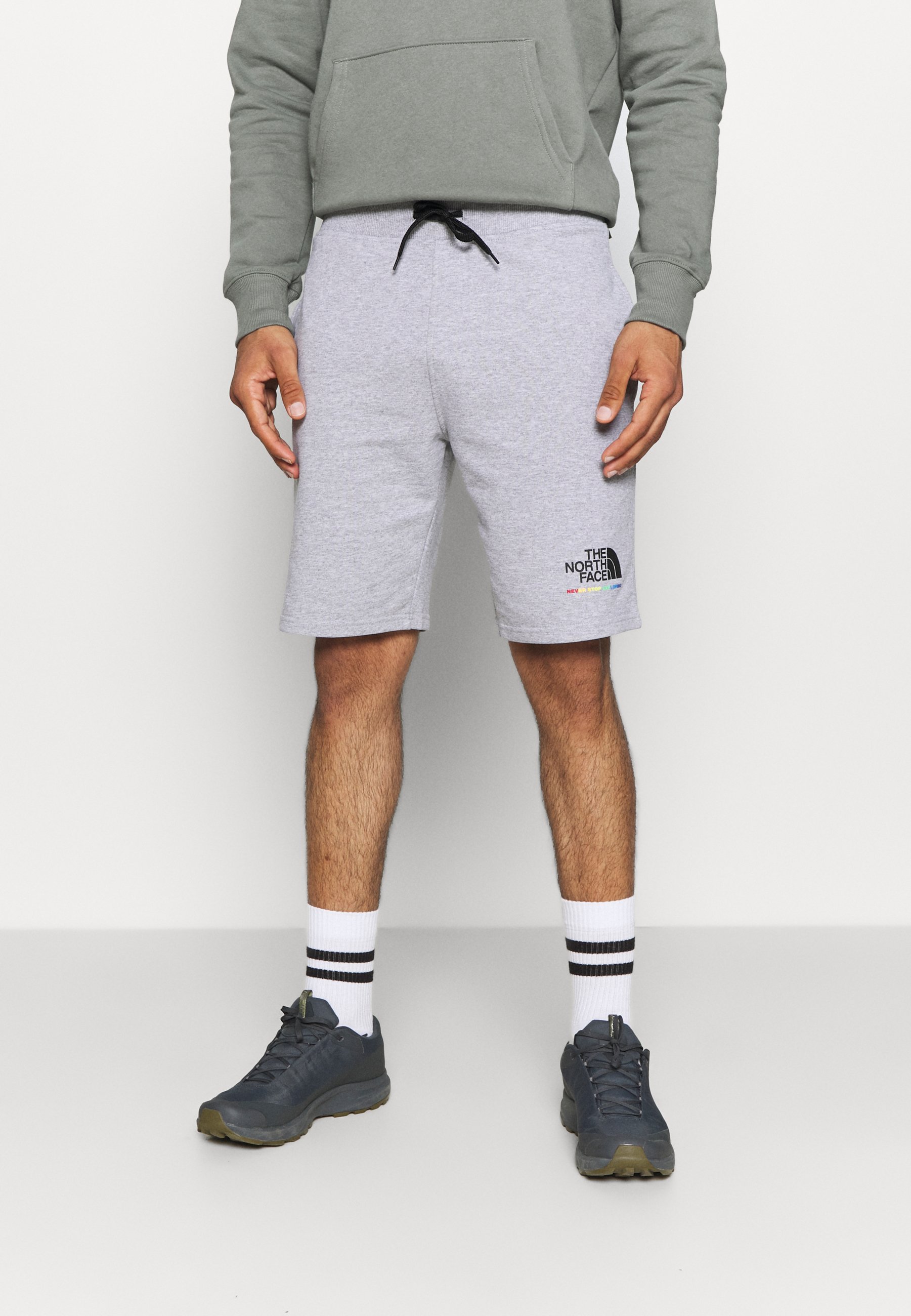 Sports shorts - light grey heather/grey 