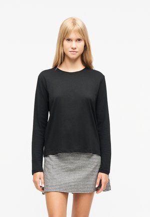 JDYREX O NECK - Top s dlhým rukávom - black