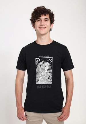 CARDCAPTOR SAKURA - BOX - Triko s potiskem - black