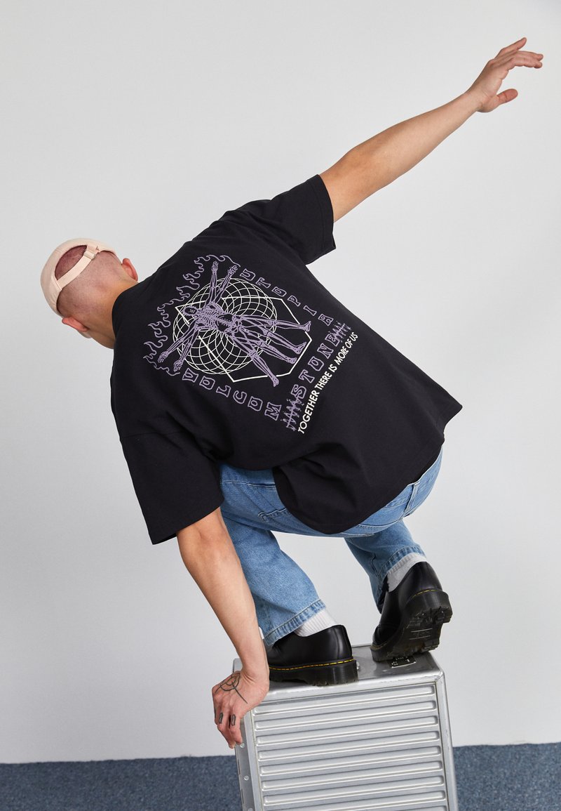 Volcom NOFING - T-shirt imprimé - black/noir