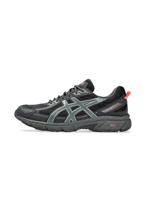 GEL-VENTURE 6 - Väglöparskor - black/truffle grey