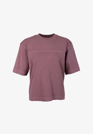Iriedaily, IRIEDAILY T-SHIRT VINTY LOOSE - Basic T-shirt - dark berry