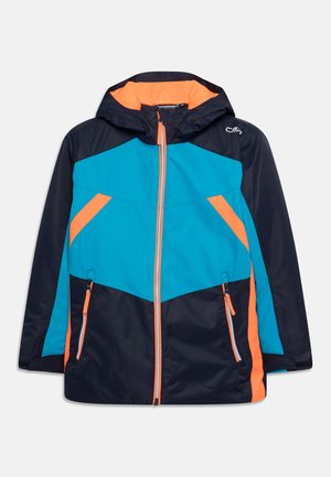 KID FIX HOOD UNISEX - Ski jacket - black/blue