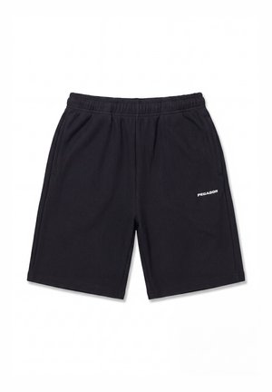 Pegador, TROY PLISSEE SHORTS - Pantaloni de trening - black