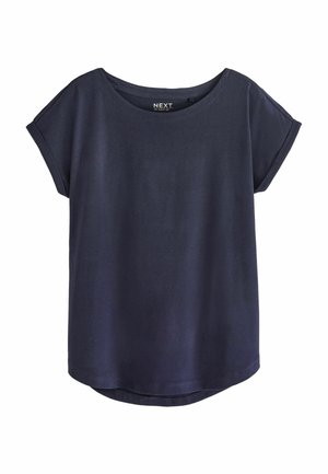 ROUND NECK - REGULAR FIT - T-shirt basic - dark navy blue