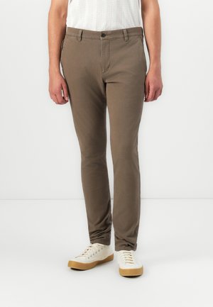 ULTIMATE SKINNY - Pantalones chinos - chocolate chip