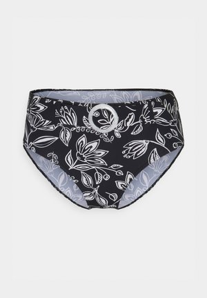 PANTS HIGHWAIST KATTA - Bikinibukser - black/creme