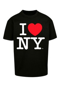 I LOVE NY OVERSIZE - Camiseta estampada - black