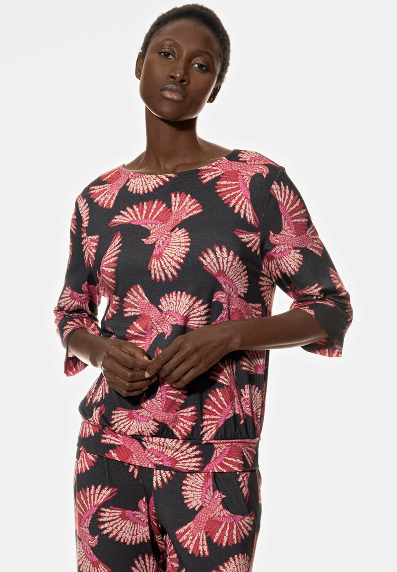 mey Pyjamashirt - thunder grey