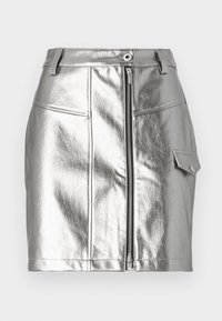 SKIRT - Jupe crayon - metallic grey
