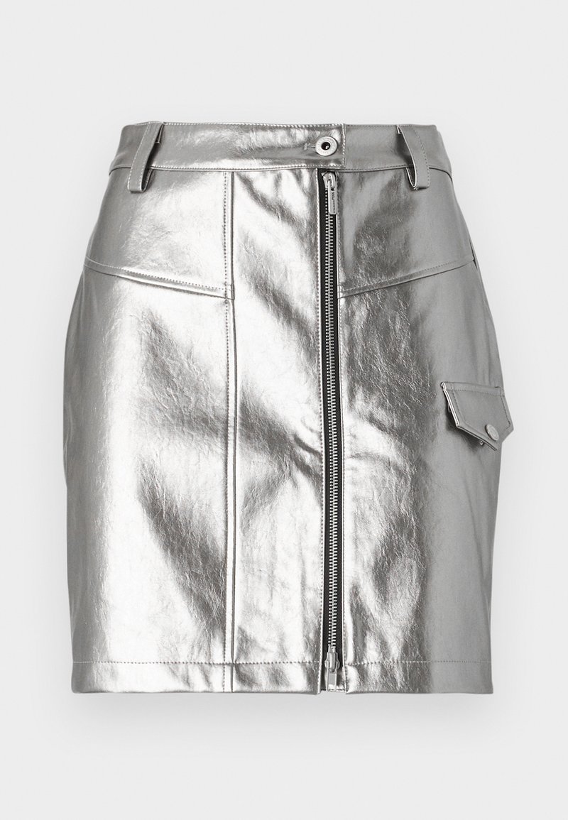 Karl Lagerfeld Jeans Kokerrok lichtgrijs