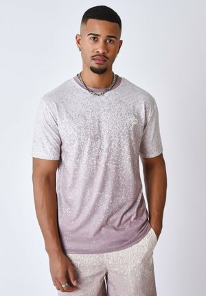 SPRAY - Camiseta estampada - greige