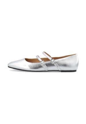 ROSE KARRÉ - Ankle strap ballet pumps - silver