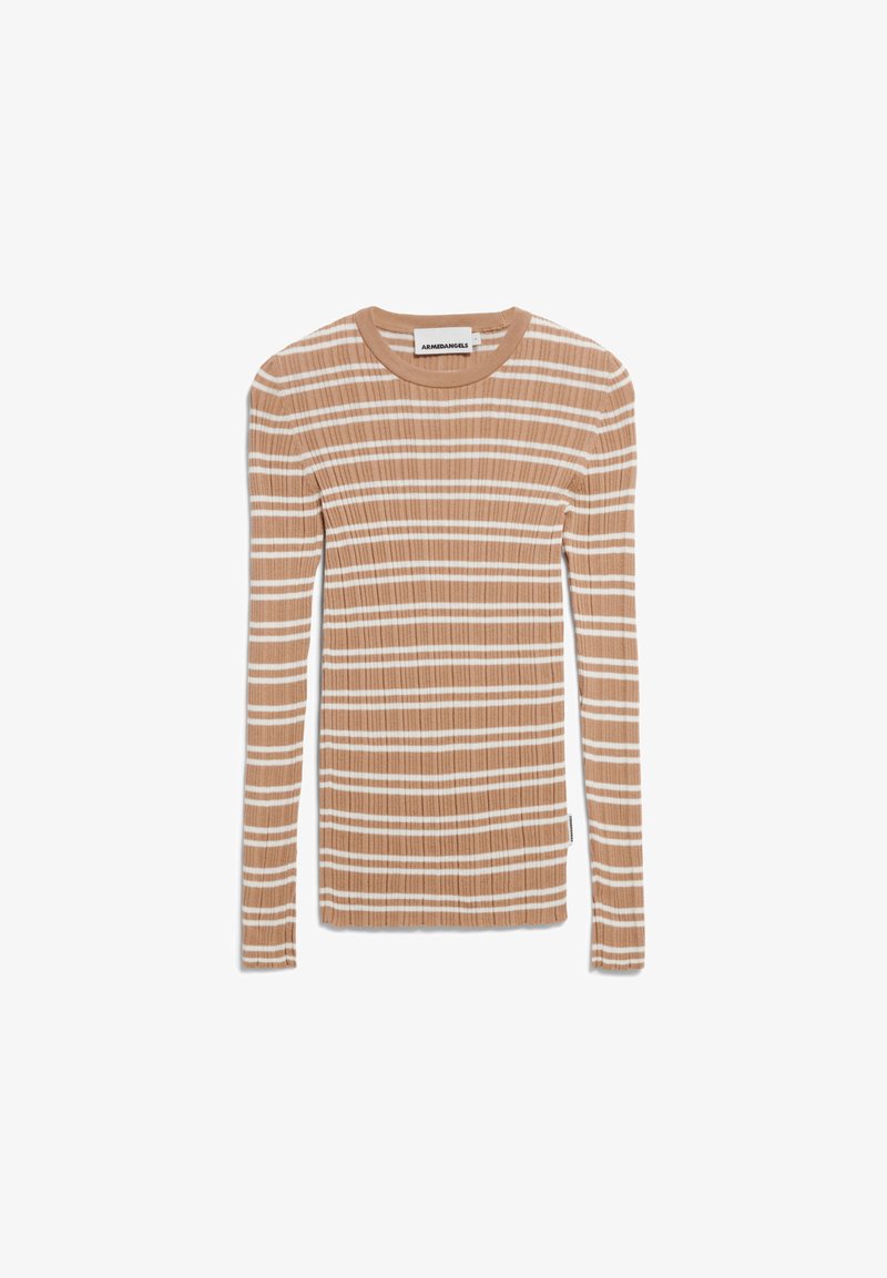 ARMEDANGELS ALAANIA Strickpullover beige blond light oatmilk