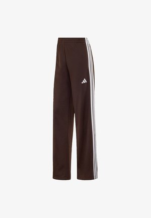 adidas Sportswear, DAYREADY WIDE LEG TRACKPANTS - Træningsbukser - aurora coffee white