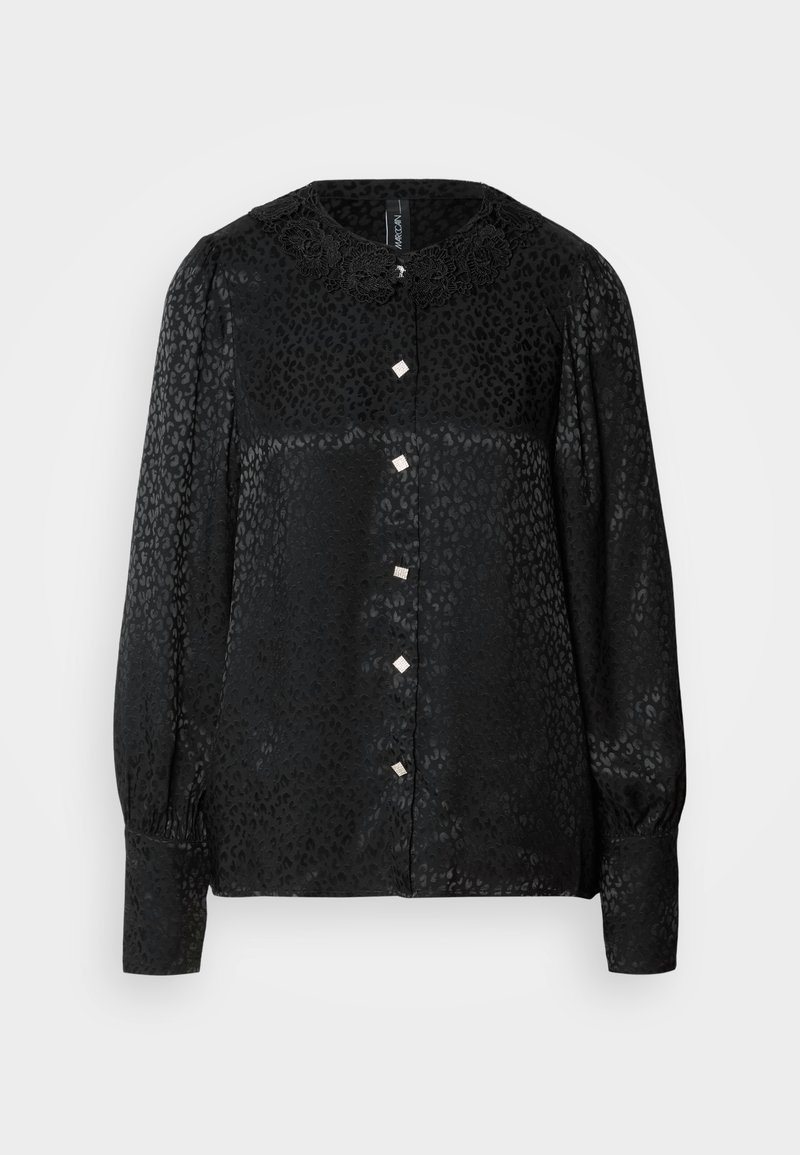 Marc Cain Overhemdblouse zwart Marc Cain Overhemdblouse zwart