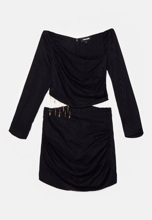 Ahluwalia FEMI DRAPED DRESS - Robe de soirée - black