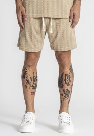 Gianni Kavanagh TEXTURE - Shorts - beige