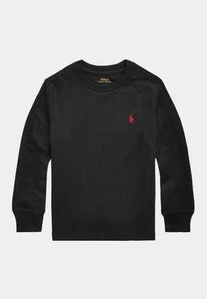 Polo Ralph Lauren COTTON JERSEY LONG SLEEVE TEE UNISEX - Hosszú ujjú felső - black